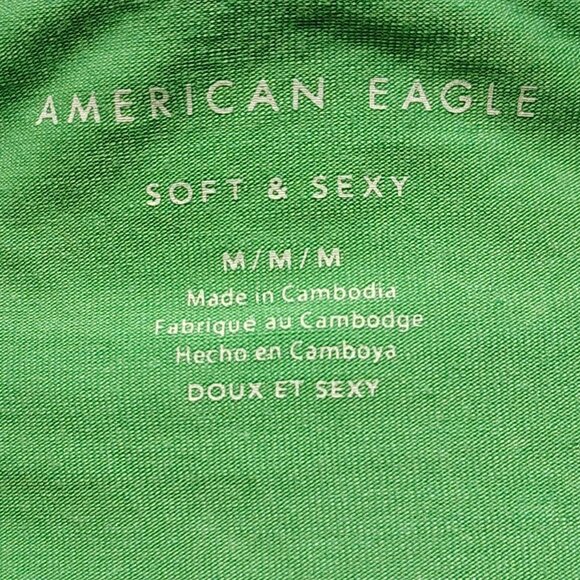 American Eagle Womens baby Tee Crop Top Bundle Medium‎ - Y2K, Casual Mallcore - Picture 5 of 11